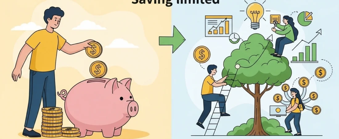 Why Simply Saving Money Won’t Build Wealth—and What to Do Instead