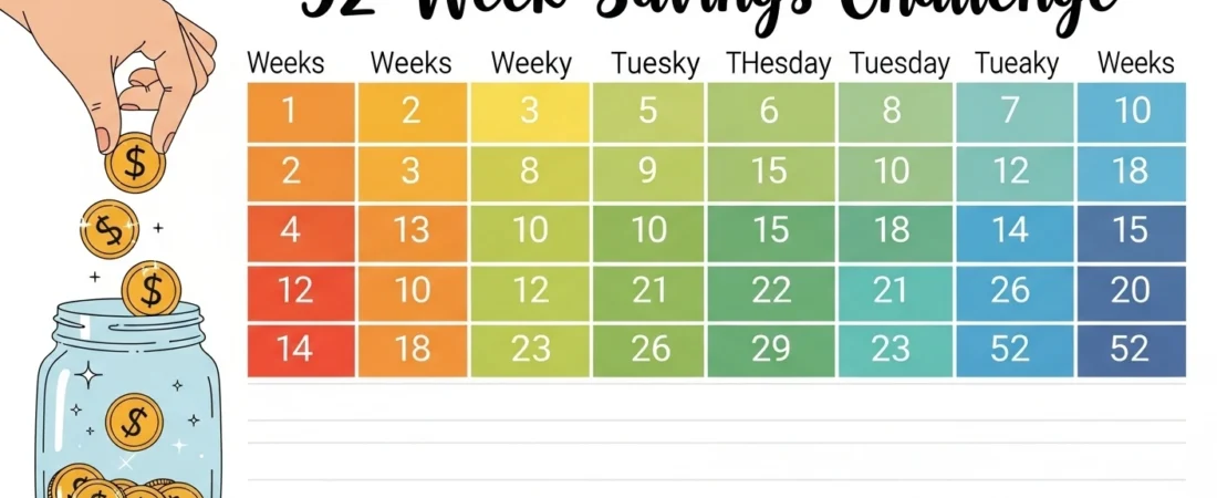 Building a Savings Habit With the 52-Week Challenge