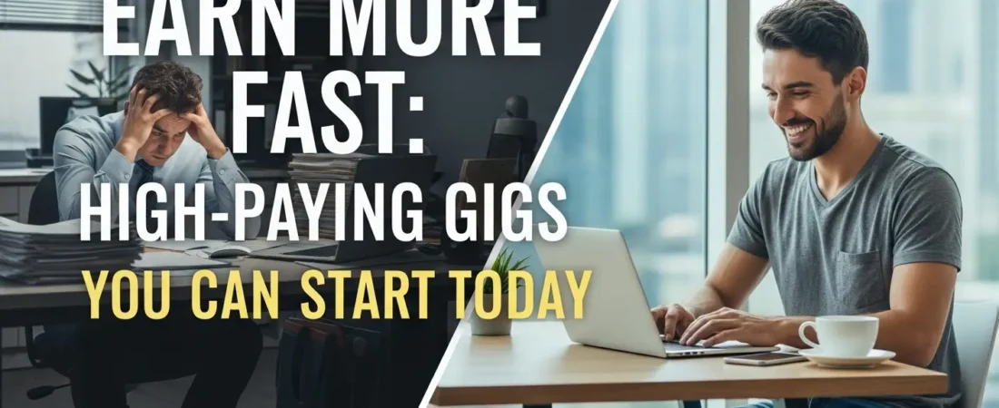 Earn More Fast : High-Paying Gigs You Can Start Today