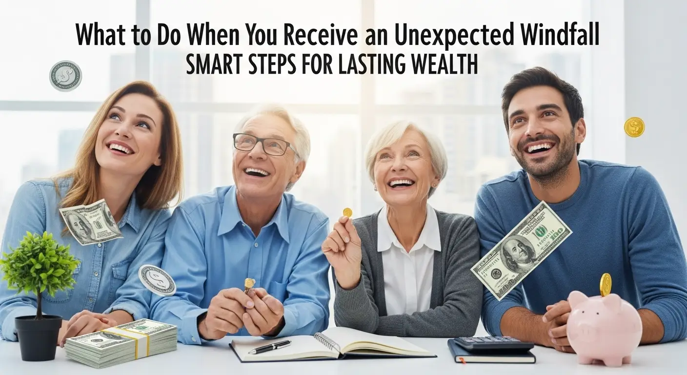What to Do When You Receive an Unexpected Windfall